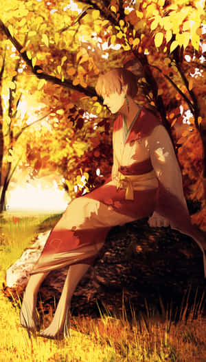 Caption: Kagura Of The Wind From Inuyasha Wallpaper