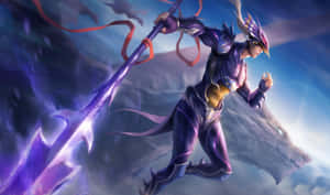 Caption: Kain Highwind, The Dragoon From Final Fantasy Wallpaper