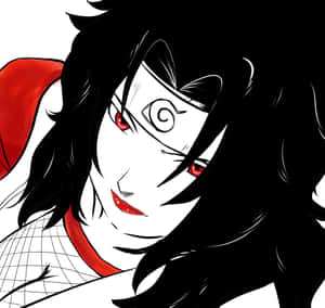 Caption: Kurenai Yuhi - The Skilled Strategist Of Konohagakure Wallpaper