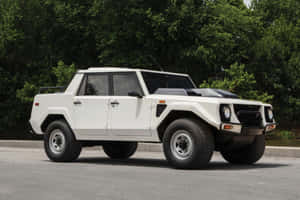 Caption: Lamborghini Lm002: Where Luxury Meets Power Wallpaper