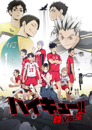 Caption: Lev Haiba Volleyball Action Shot Wallpaper