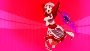Caption: Lisbeth - The Skilled Blacksmith Of Sword Art Online Wallpaper