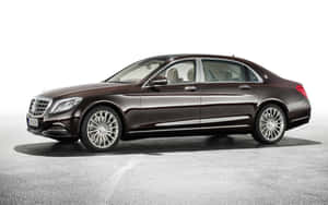 Caption: Luxurious Elegance - Maybach S600 Sedan Wallpaper