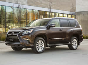 Caption: Luxurious Lexus Gx 460 In Action Wallpaper