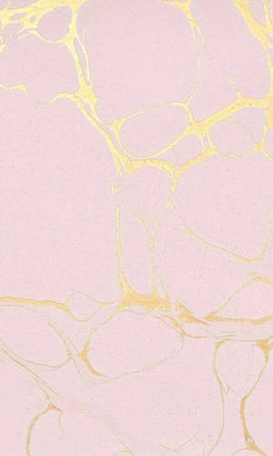Caption: Luxurious Pink Marble With Golden Veins Wallpaper