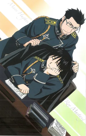 Caption: Maes Hughes - Fullmetal Alchemist Brotherhood Wallpaper