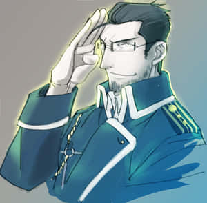 Caption: Maes Hughes - The Cheerful Investigator Wallpaper