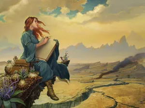 Caption: Magical Fantasy Journey Wallpaper