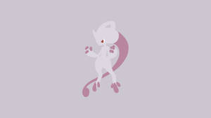 Caption: Majestic Shiny Mewtwo Unleashing Power In Pokemon Universe Wallpaper