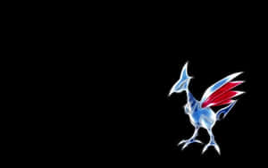 Caption: Majestic Skarmory Glowing In Dark Wallpaper