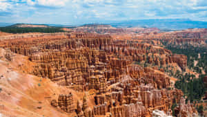 Caption: Majestic View Of Bryce Canyon National Park's Main Amphitheater Wallpaper