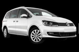 Caption: Majestic Volkswagen Sharan In Stunning Backdrop Wallpaper