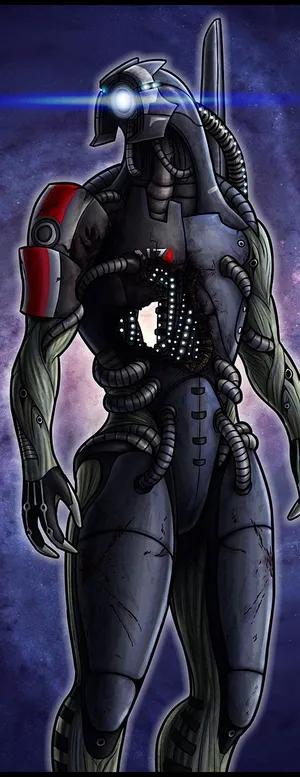 Caption: Mass Effect Legion - Intergalactic Adventure Wallpaper