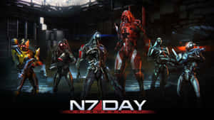 Caption: Mass Effect Multiplayer: Galactic Battle Wallpaper