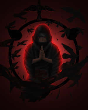 Caption: Mastering The Art Of Genjutsu In Action Wallpaper