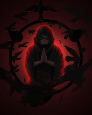 Caption: Mastering The Art Of Genjutsu In Action Wallpaper