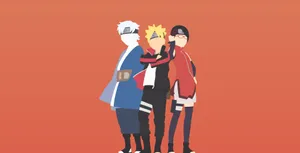 Caption: Mitsuki In An Intense Moment Wallpaper