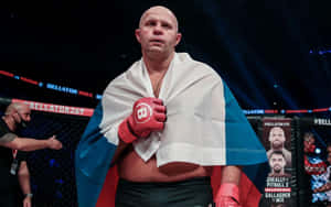 Caption: Mma Legend Fedor Emelianenko During Bellator 269 Event Wallpaper