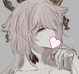 Caption: Mysterious Charm - Yae Miko Portrait Wallpaper