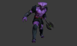 Caption: Mysterious Faceless Void, Master Of Time Wallpaper