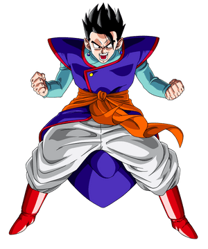 Caption: Mystic Gohan Powered Up Wallpaper