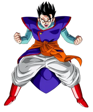 Caption: Mystic Gohan Powered Up Wallpaper