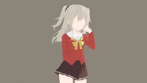 Caption: Nao Tomori - The Enigmatic Beauty Of Charlotte Anime. Wallpaper