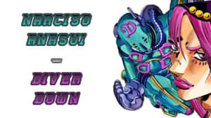 Caption: Narciso Anasui Unleashing His Stand Ability Wallpaper