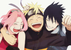 Caption: Naruto And Friends: United In Loyalty Wallpaper