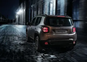 Caption: Off-road Adventure Awaits With The Jeep Renegade Wallpaper