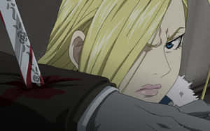 Caption: Olivier Mira Armstrong, The Ice Queen Of Briggs Wallpaper