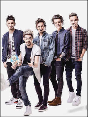 Caption: One Direction Heartthrob Splash - Iphone Wallpaper Wallpaper