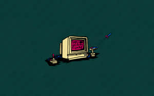 Caption: Passion For Pixels: Retro Gaming Revival Wallpaper