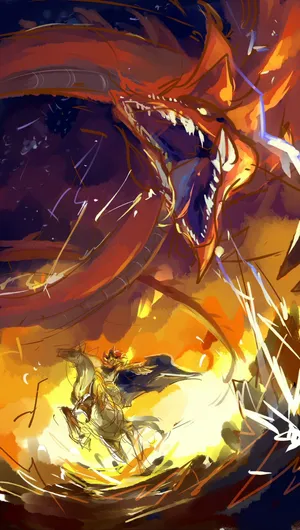 Caption: Pharaoh Atem - The Legendary Ruler Of Ancient Egypt Wallpaper