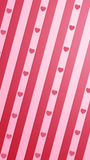 Caption: Pink Heart Iphone Wallpaper Wallpaper