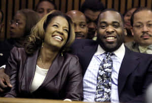 Caption: Portrait Of Kwame Kilpatrick, The Former Mayor Of Detroit. Wallpaper