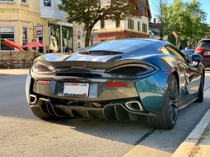 Caption: Power Unleashed - Mclaren 570gt Wallpaper