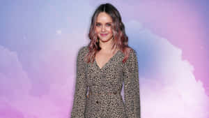 Caption: Rebecca Breeds In Elegance Wallpaper