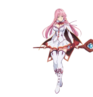 Caption: Redo Of Healer Featuring Princess Flare Wallpaper