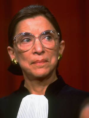 Caption: Ruth Bader Ginsburg - Champion Of Equality And Justice Wallpaper