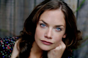 Caption: Ruth Wilson In A Dramatic Scene Wallpaper