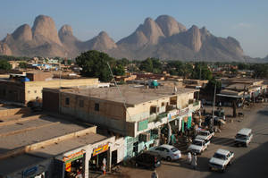 Caption: Scenic View Of Kassala City In Sudan Wallpaper