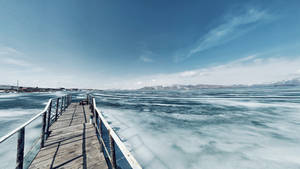 Caption: Scenic View Of Mount Ararat From Armenia Wallpaper