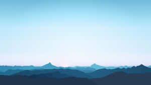 Caption: Serene Minimalist Sky Wallpaper