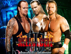 Caption: Shawn Michaels In Action At Wrestlemania Wallpaper