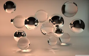 Caption: Shimmering Translucent Waves On A Sunny Day Wallpaper