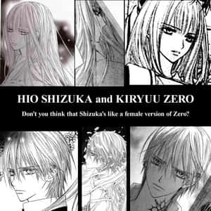 Caption: Shizuka Hio - The Enigmatic Pureblood Vampire Wallpaper