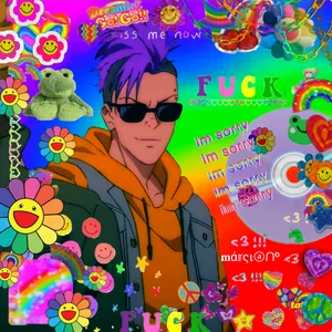 Caption: Shorter Wong Posing With A Vibrant Background Wallpaper