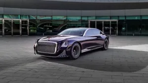 Caption: Sleek And Elegant Hongqi Luxury Car Wallpaper