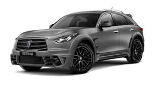 Caption: Sleek And Luxurious Infiniti Qx70 Wallpaper